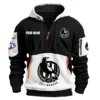 Collingwood Magpies Australian Football League Exclusive Logo Hoodie Half Zipper HOAFL0090525A01COLL - White