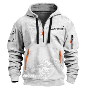 Garmin Fishing AU Exclusive Logo Hoodie Half Zipper HOFS060525AU2GA - White
