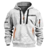 Yamaha Marine Fishing AU Exclusive Logo Hoodie Half Zipper HOFS060525AU2YMM - White