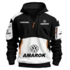 Volkswagen Amarok Ute Exclusive Logo Hoodie Half Zipper QTUT160525A2VA - White