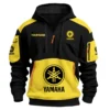 Yamaha Motorcycles  Exclusive Logo Hoodie Half Zipper QTMT160525A3YAM - Yellow