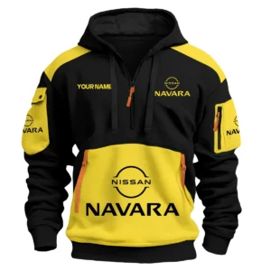 Nissan Navara Ute Exclusive Logo Hoodie Half Zipper QTUT160525A2NNA - Yellow