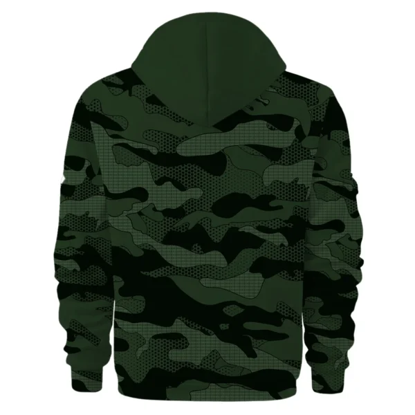 Garmin Fishing AU Exclusive Logo Hoodie Half Zipper HOFS080525AU1GA - Dark Green - Image 2
