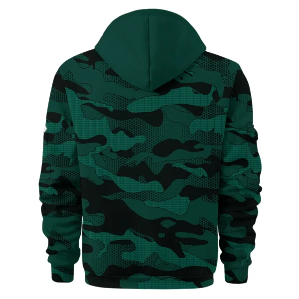 Garmin Fishing AU Exclusive Logo Hoodie Half Zipper HOFS080525AU1GA - Green - Image 2
