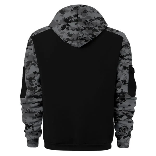 Bayliner Exclusive Logo Hoodie Half Zipper Fishing QTFS290525A1BYL - Black - Image 2