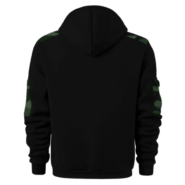 Isuzu D-MAX Ute Exclusive Logo Hoodie Half Zipper QTUT160525A3ID - Green - Image 2