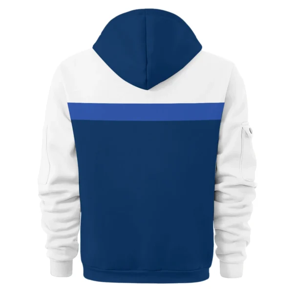 Geelong Cats Australian Football League Exclusive Logo Hoodie Half Zipper HOAFL140525A01GEELHDF - Image 2
