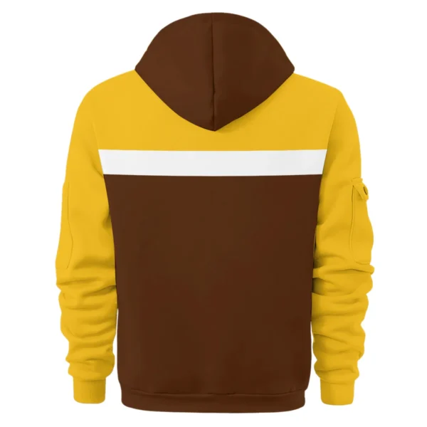 Hawthorn Hawks Australian Football League Exclusive Logo Hoodie Half Zipper HOAFL140525A01HAWHDF - Image 2