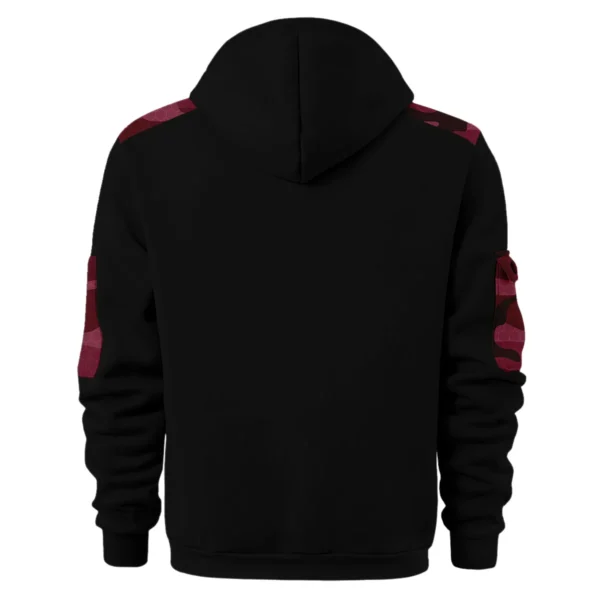 Isuzu D-MAX Ute Exclusive Logo Hoodie Half Zipper QTUT160525A3ID - Marron - Image 2