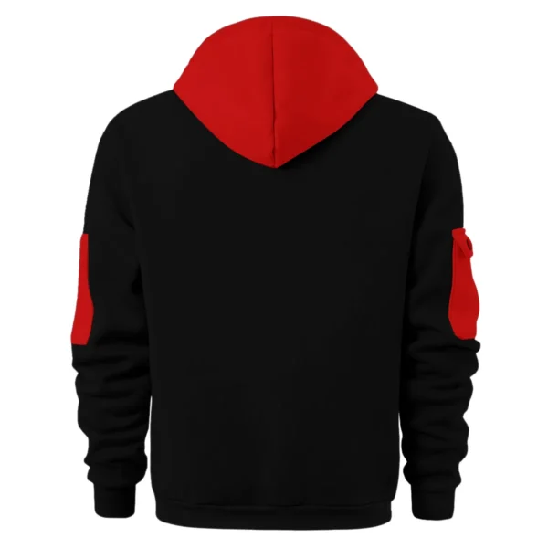 Adelaide Crows Australian Football League Exclusive Logo Hoodie Half Zipper HOAFL0090525A01ADEL - Red - Image 2