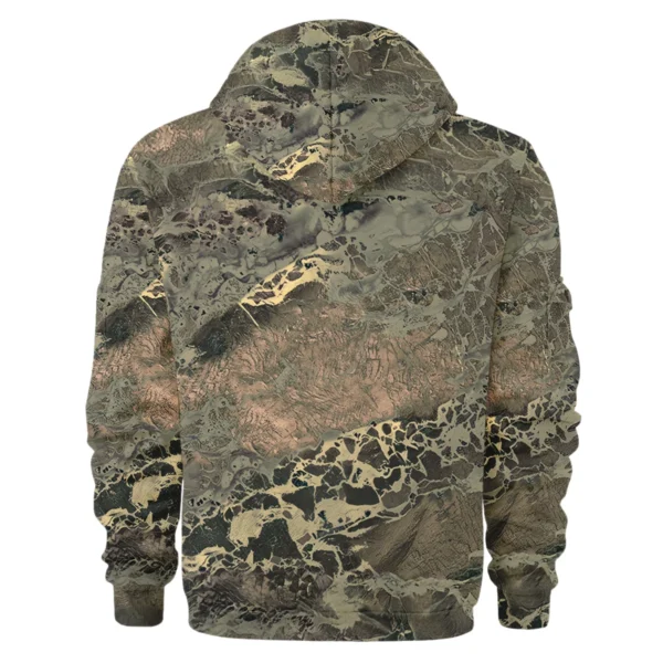 Garmin Fishing AU Exclusive Logo Hoodie Half Zipper HOFS060525AU2GA - Tan - Image 2