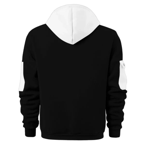 Collingwood Magpies Australian Football League Exclusive Logo Hoodie Half Zipper HOAFL0090525A01COLL - White - Image 2