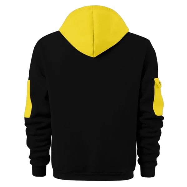 GWS Giants Australian Football League Exclusive Logo Hoodie Half Zipper HOAFL0090525A01GWS - Yellow - Image 2