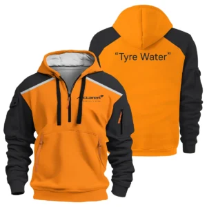 Tyre Water McLaren Formula One Exclusive Hoodie Half Zipper BLF115525A2HDF