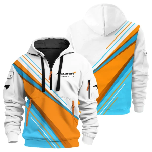 McLaren F1 Exclusive Logo Hoodie Half Zip BLMCL3525A13HZ
