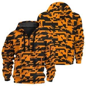Camo Livery McLaren F1 Exclusive Logo Hoodie Half Zip BLMCL9525A33HZ