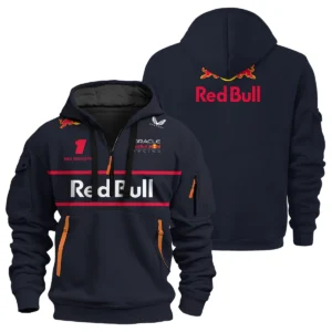 Red Bull Racing F1 Exclusive Logo Hoodie Half Zip BLRBR10525A13HZ