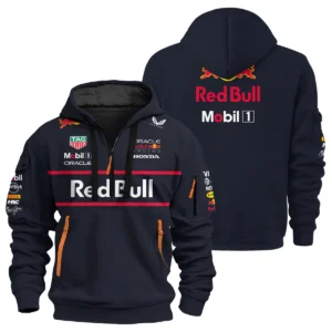 Red Bull Racing F1 Exclusive Logo Hoodie Half Zip BLRBR10525A23HZ