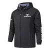 Minn Kota Fishing AU Exclusive Logo Windbreaker Rain Jacket HOFS160525A01MNK - Black