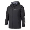 Quintrex Fishing AU Exclusive Logo Windbreaker Rain Jacket HOFS160525A01QTX - Black