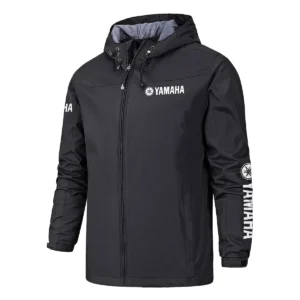 Yamaha Marine Fishing AU Exclusive Logo Windbreaker Rain Jacket HOFS160525A01YMM - Black