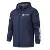 Revival Boats Fishing AU Exclusive Logo Windbreaker Rain Jacket HOFS160525A01RVB - Navy