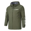 Sea Jay Fishing AU Exclusive Logo Windbreaker Rain Jacket HOFS160525A01SJB - ArmyGreen