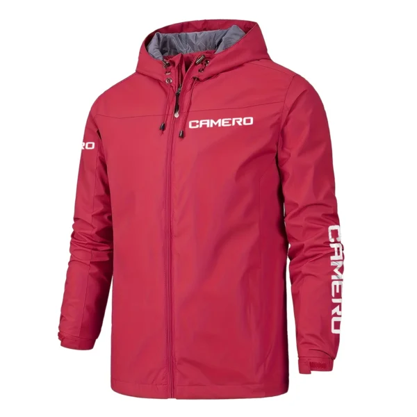 Camero Fishing AU Exclusive Logo Windbreaker Rain Jacket HOFS160525A01CMR - Red