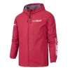Sea Jay Fishing AU Exclusive Logo Windbreaker Rain Jacket HOFS160525A01SJB - Red