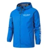 CruiseCraft Fishing AU Exclusive Logo Windbreaker Rain Jacket HOFS160525A01CCB - Blue