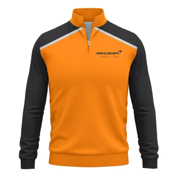 Tyre Water McLaren F1 Quarter-Zip Sweatshirt All Over Prints BLF115525A2QTZ - Image 2