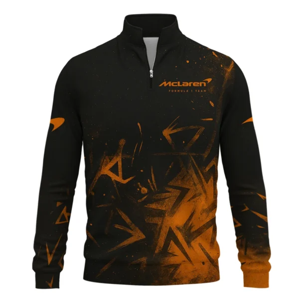 Lando Norris McLaren F1 Quarter-Zip Sweatshirt All Over Prints BLMCL3525A3NRQTZ - Image 2
