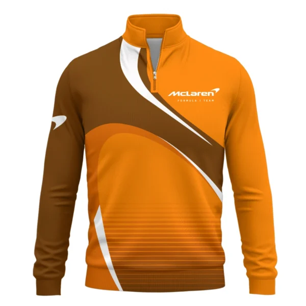 McLaren F1 Quarter-Zip Sweatshirt All Over Prints BLMCL9525A2QTZ - Image 2