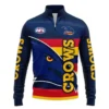 Adelaide Crows Australian Football League Exclusive Logo Quarter Zip Sweatshirt HOAFL130525A02ADELQTZ
