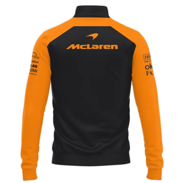 McLaren Formula One Exclusive Logo Quarter-Zip Sweatshirt BLF1290325A6MCLQZS - Image 3