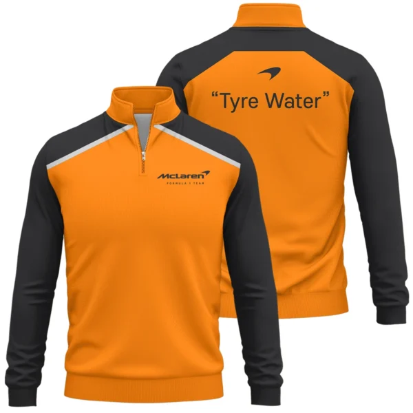 Tyre Water McLaren F1 Quarter-Zip Sweatshirt All Over Prints BLF115525A2QTZ