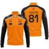 Oscar Piastri McLaren Formula One Exclusive Logo Quarter-Zip Sweatshirt BLF1290325A3MCLQZS