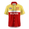 Gold Coast SUNS Australian Football League Exclusive Logo Hawaiian Shirt HOAFL140525A01GCFCHW