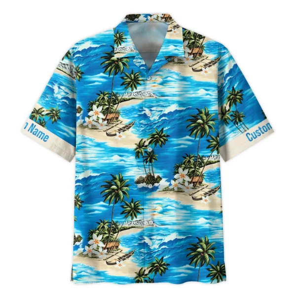 Beachside Speed McLaren F1 Paradise Hawaiian Shirt BL300475A2HW - Image 2
