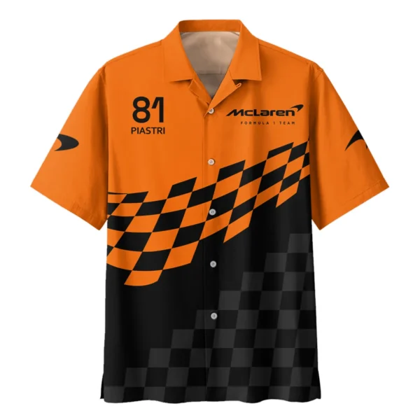 Oscar Piastri McLaren F1 Hawaiian Shirt All Over Prints BLOP10425A1HW - Image 2