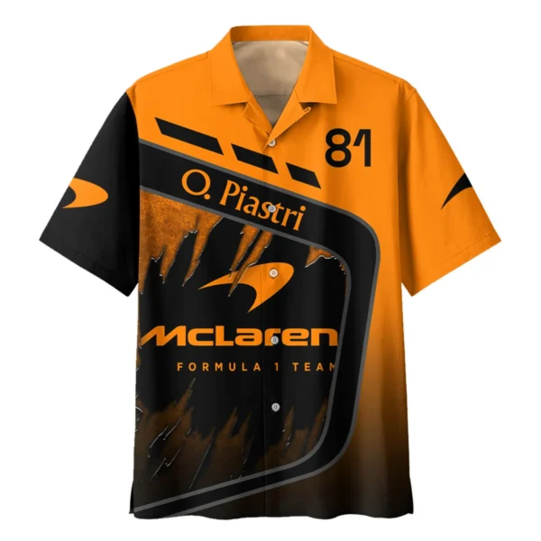Oscar Piastri McLaren F1 Hawaiian Shirt All Over Prints BLOP3425A1HW - Image 2
