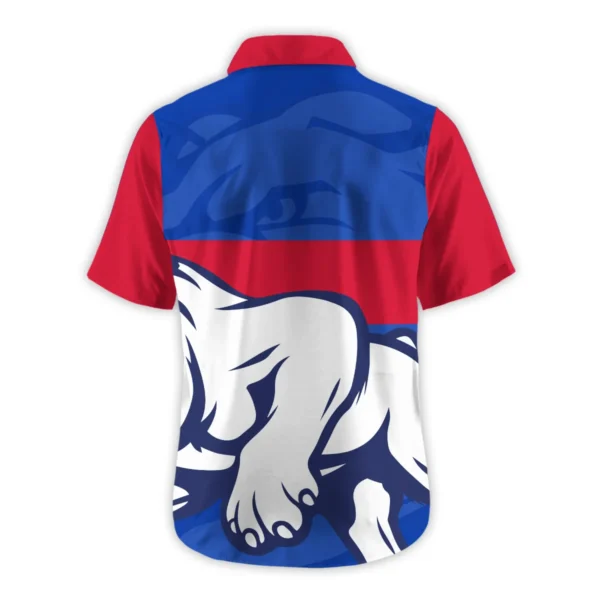 Western Bulldogs Australian Football League Exclusive Logo Hawaiian Shirt HOAFL130525A02WBHW - Image 2