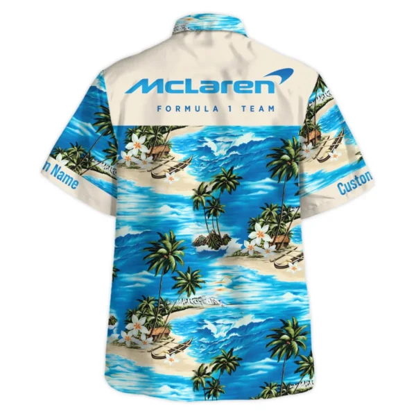 Beachside Speed McLaren F1 Paradise Hawaiian Shirt BL300475A2HW - Image 3