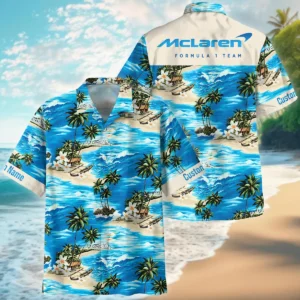 Beachside Speed McLaren F1 Paradise Hawaiian Shirt BL300475A2HW