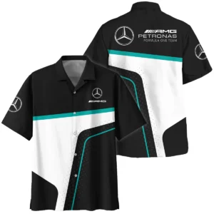 Limited Edition Mercedes-AMG Petronas F1 Hawaiian Shirt All Over Prints BLMER6525A5HW