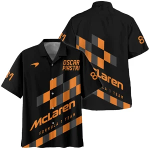 Oscar Piastri McLaren F1 Hawaiian Shirt All Over Prints BLOP10425A6HW