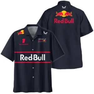 Red Bull Racing F1 Hawaiian Shirt All Over Prints BLRBR10525A1HW