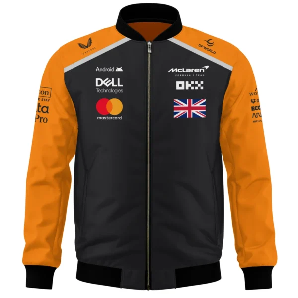 Lando Norris McLaren Formula One Exclusive Logo Bomber BLF1290325A2MCLBB - Image 2