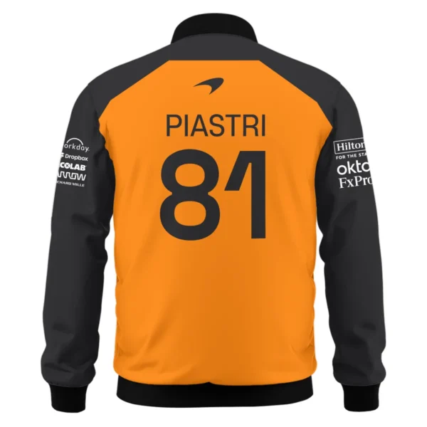 Oscar Piastri McLaren Formula One Exclusive Logo Bomber BLF1290325A3MCLBB - Image 3