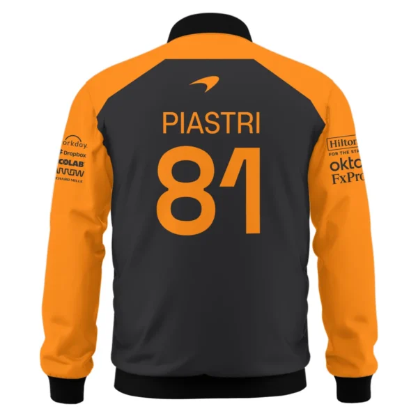 Oscar Piastri McLaren Formula One Exclusive Logo Bomber BLF1290325A4MCLBB - Image 3